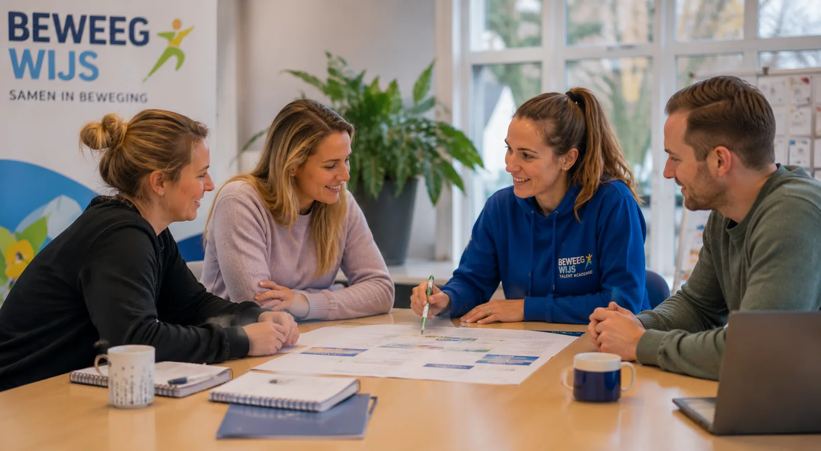 Overleg over de implementatie van Beweeg Wijs